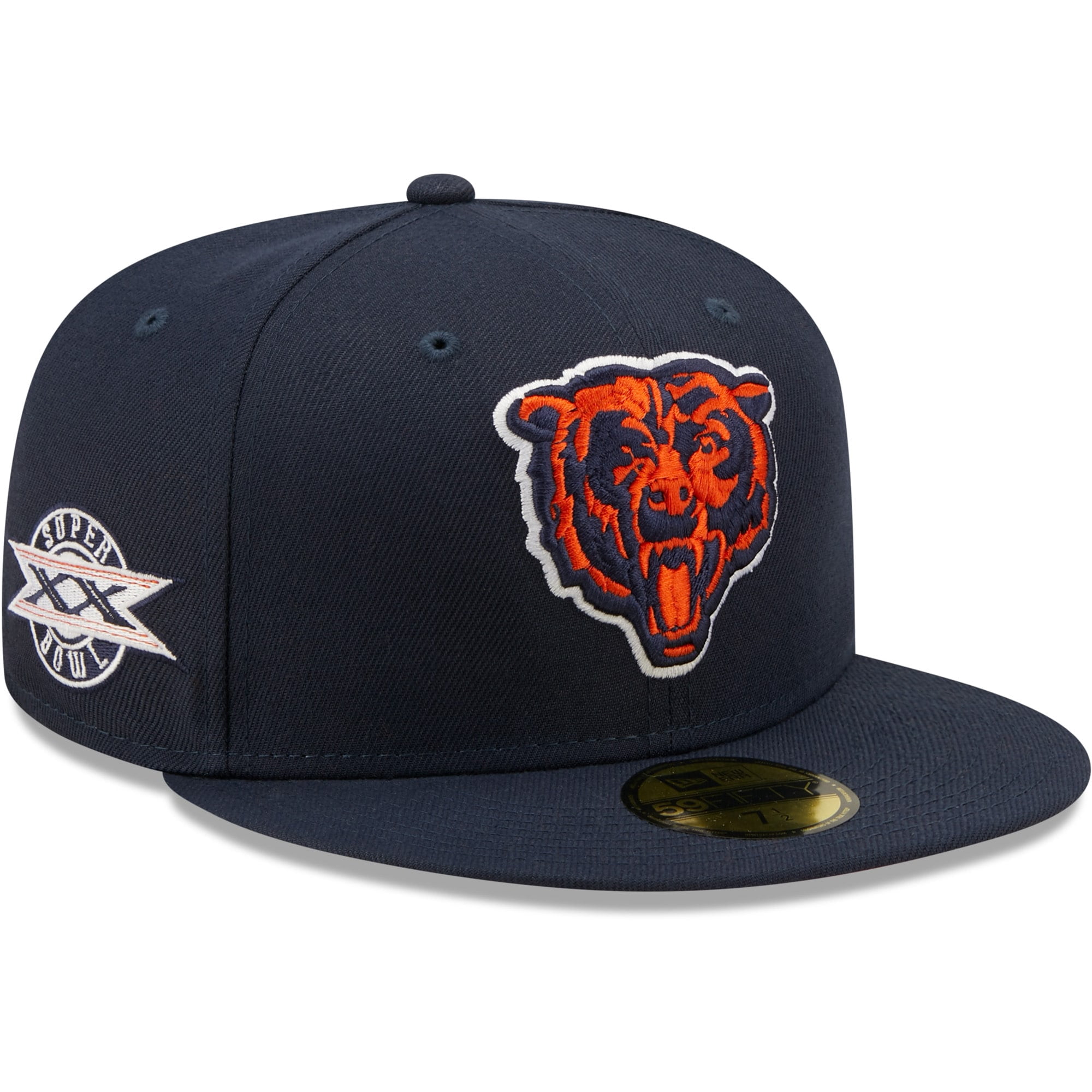 Men's New Era Navy Chicago Bears Super 