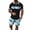 Gray, variant on AJZIOJIRO Mens Summer Pullover T-Shirts Shorts Set S-3XL Casual Short Sleeve Cotton Shirt Tops Pants Set