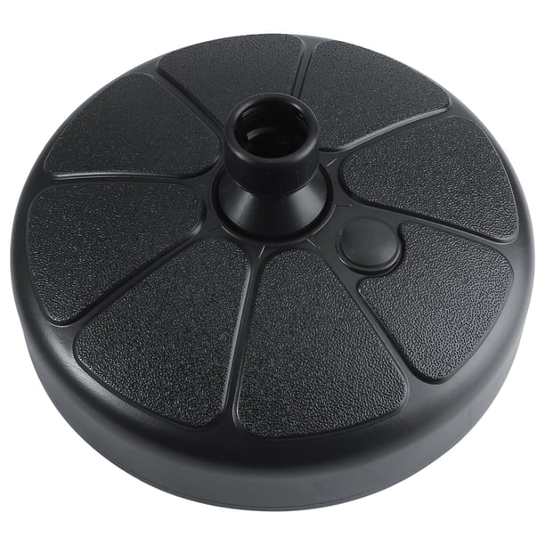 Base Para Sombrilla de Patio, 14.2 Pulgadas, Resistente, Con Agua Y, Rellenable, Para Mercado, Base Redonda, Base de Sombrilla Con Peso Para Césped Al Aire Libre, Jardín,