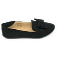 thumbnail image 6 of Victoria K Women's Foldover Sueded Double Bow Ballerina Flats, 6 of 8