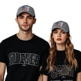 thumbnail image 6 of Vintage Washed Baseball Cap for Men and Women, Adjustable Low Profile Dad Hat, Cotton Curved Brim Casual Outdoor Hat,Distressed MAGA Flag, 6 of 7