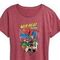 thumbnail image 3 of Marvel Your Friendly Neighborhood Spider-Man - Web Head - Women's Short Sleeve Graphic T-Shirt, 3 of 5