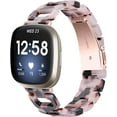 thumbnail image 2 of REQO Compatible with Fitbit Versa 4＆Sense 2 Band Women Men,Adjustable Resin bands Replacement Sport Watch Wristband Compatible with Fitbit Versa 3＆Sense bands for women men, 2 of 7