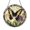 Acrylic 3.5 Inch, variant on Lovely Swallowtail Butterfly Purple Iris Suncatcher Round Display Glass