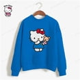 thumbnail image 4 of Sudadera con capucha y estampado de Hello Kitty para mujer, jersey de manga larga a la moda, estilo Harajuku, Tops informales, gran oferta, 2023, 4 of 4