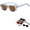 set1, variant on 6 - Pack Vintage Rectangle Frame Sunglasses for Men & Women with Uv406 Protection, Stylish Sunglasses with UV Protection