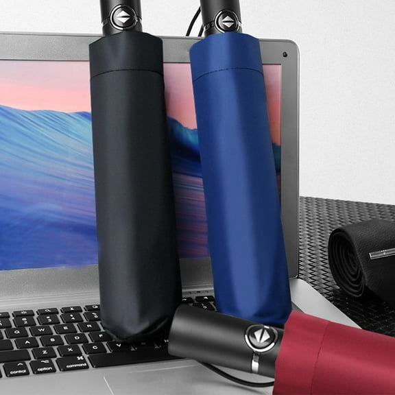 VBODN Automatic Open Folding Rain Umbrella,Umbrellas for Rain Windproof,Compact Fully Automatic Travel Umbrella Wind and Umbrella Protection Umbrella Men & Women Umbrellas