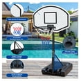 thumbnail image 5 of Portable Poolside Basketball Hoop Swimming Pool 3.1ft to 4.7ft Height-Adjustable Basketball System Goal Stand for Kids, 5 of 9