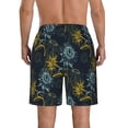 thumbnail image 3 of Yiaed Sunflowers Print Men's Swim Trunks with Lining Quick Dry Sports Shorts Beach Shorts Boardshorts-Medium, 3 of 5