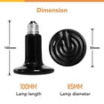 thumbnail image 4 of Lámpara Clamp Light Simple Deluxe con jaula de acero para reptiles, 4 of 7