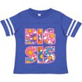 thumbnail image 3 of Inktastic Big Sister Announcement Retro Flower Big Sis Girls Toddler T-Shirt, 3 of 5