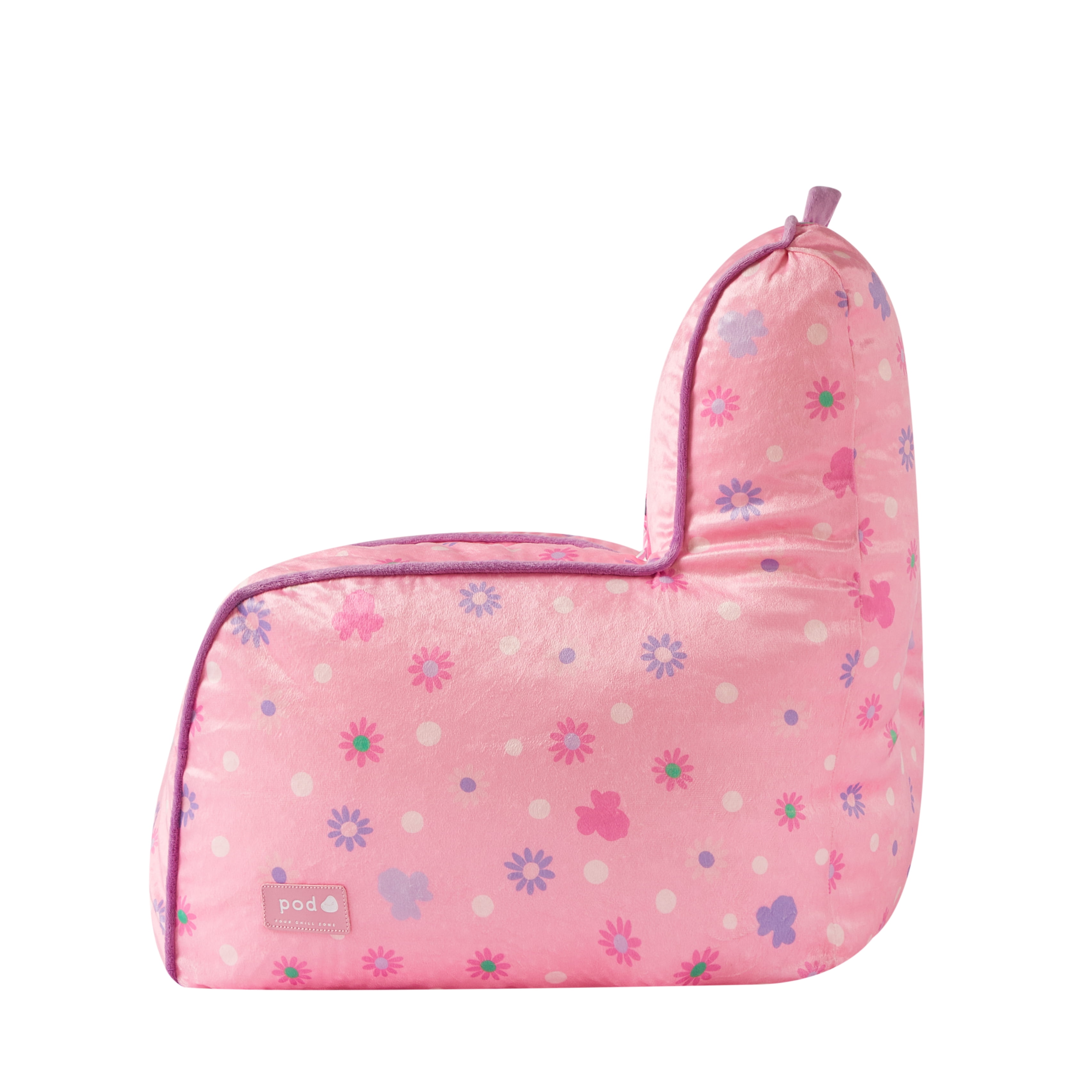 Minnie Mouse Square Beanbag Chair Pink, 18" inches