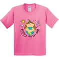 thumbnail image 3 of Inktastic Girls Happy Earth Day Youth T-Shirt, 3 of 5