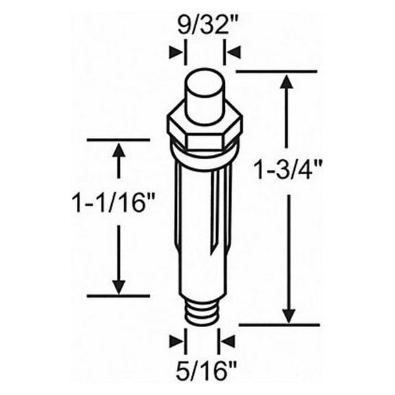 Manufacturer Varies Bottom Pivot,Steel,Plated 2-106