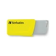 thumbnail image 4 of Verbatim 16GB Store n Click USB Flash Drive, Blue and Yellow, 4 of 17