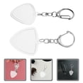 thumbnail image 1 of Phenofice 2Pcs Portable Guitar Pick Holder Case Transparent Plectrum Organizer with Keychain for Musicians, 1 of 8