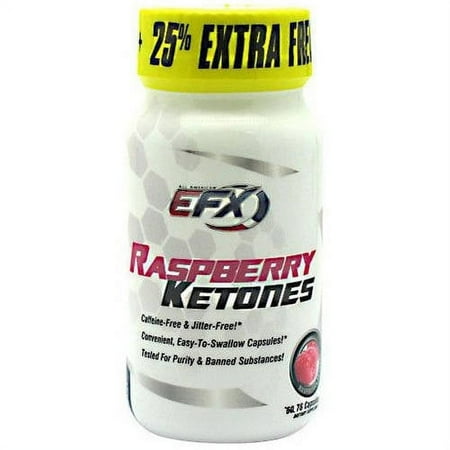 All American EFX Raspberry Ketones Capsules, 76 CT