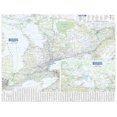 thumbnail image 1 of Lucidmap: Ontario Wall Map - South Portion with Northern Ontario Inset - 39.5 x 30.5 inch Poster - Front Lamination, 1 of 2