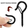 thumbnail image 3 of Ganchos Q-Hanger Crew para luces de cadena al aire libre Diseño de hebilla de seguridad, 3 of 7
