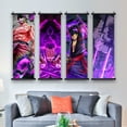 thumbnail image 2 of Anime ONE PIECE Poster Roronoa Zoro Canvas Painting  Art Print Kids Room Decoration Mural for Hanging Scrolls, 2 of 7