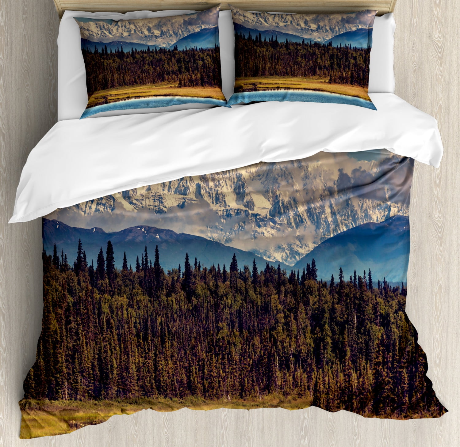 Alaska King Size Duvet Cover Set, Alaskan King Bed Comforter