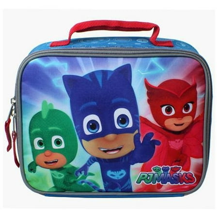 Disney Pj Masks Gecko Catboy Owlette Boys Lead Free Insulated Lunch Tote Box