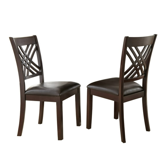 Steve Silver Adrian Indoor Dining Chair, Set of 2, Cherry
