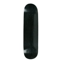 Moose Blank Skateboard Deck Stain Black 7.5"