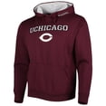 thumbnail image 2 of Men's Colosseum  Maroon UChicago Maroons Arch & Logo Hoodie, 2 of 3