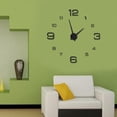 thumbnail image 4 of Etiqueta engomada del reloj de pared, reloj de pared de acrílico 3D de bricolaje D Reloj de pared Eficiencia óptima, 4 of 8