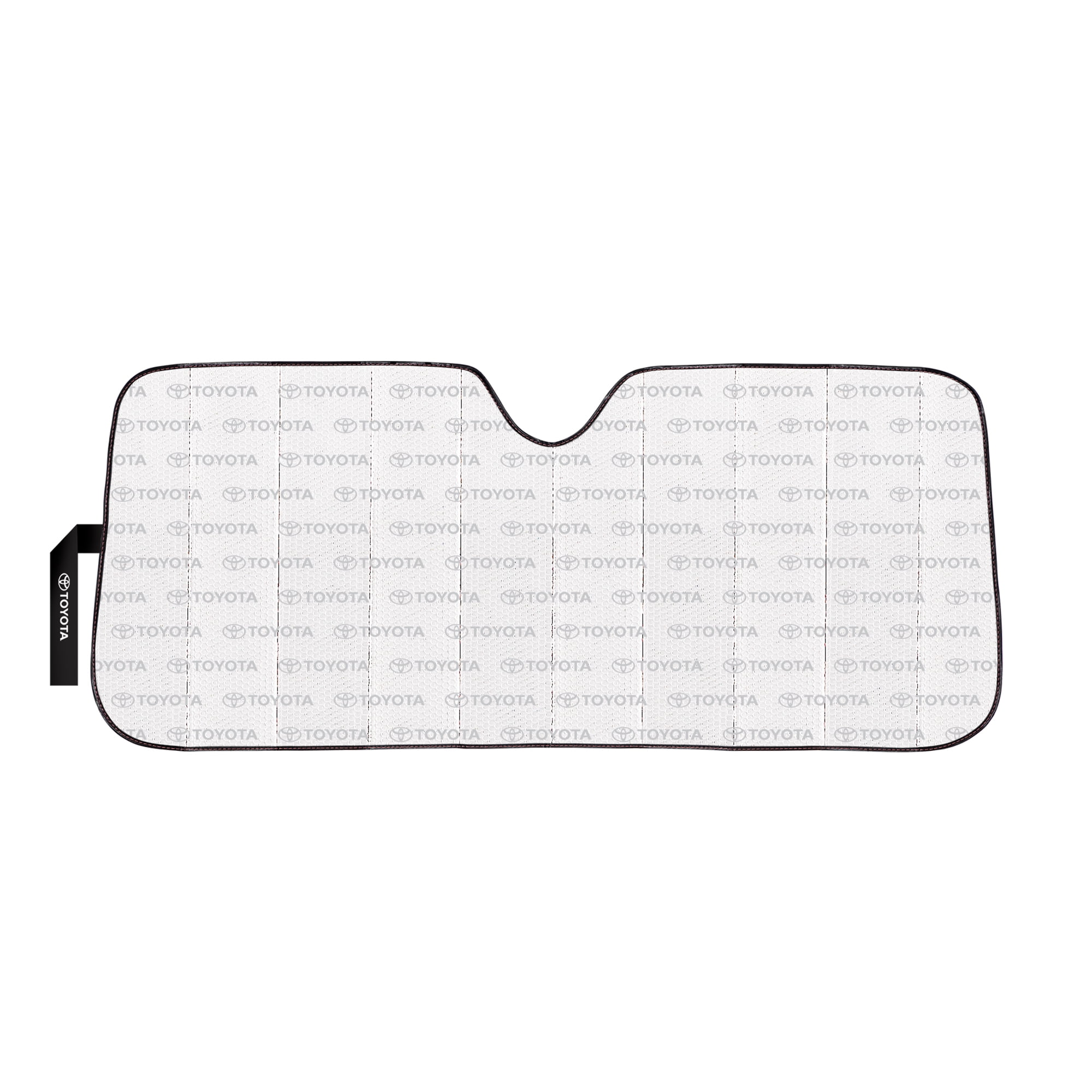 Toyota Elipse Blackout 61.5 inch x 30 inch 2-Sided Print Accordion Sunshade for Automotive Window