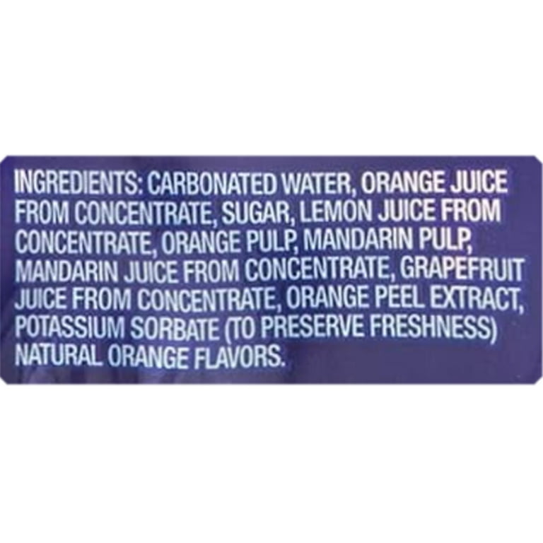 Orangina Non-Alcoholic Sparkling Citrus Beverage, 420ML - Pack of