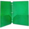thumbnail image 3 of Plastic 3 Hole Punch Folders with 2 Pockets, 8.5 x 11 inches, Pack of 6, Assorted Color, 3 of 4