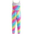 thumbnail image 2 of SILVERCELL Girls Casual Sleeveless Jumpsuits Overalls Adjustable Spaghetti Strap Loose Romper Long Pants with Pockets, Size 3-10 Years, 2 of 8