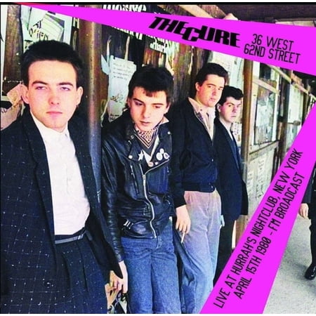 The Cure 36 West 62Nd Street: Live At Hurrah'S Nightclub, New York, April 15Th 1980 (Splatter Vinyl) [LP] Records & LPs