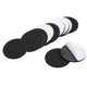 thumbnail image 1 of Almohadillas para muebles, almohadillas de fieltro adhesivas de 50 mm de diámetro y 3 mm de grosor, redondas, negras, 12 piezas, 1 of 3