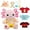 pink, variant on Axolotl Plush with 9 Pcs of Axolotl Stuffed Animal Clothes and Accessories, Axolotl Gifts Ideas for Girls Ages 3 to 12