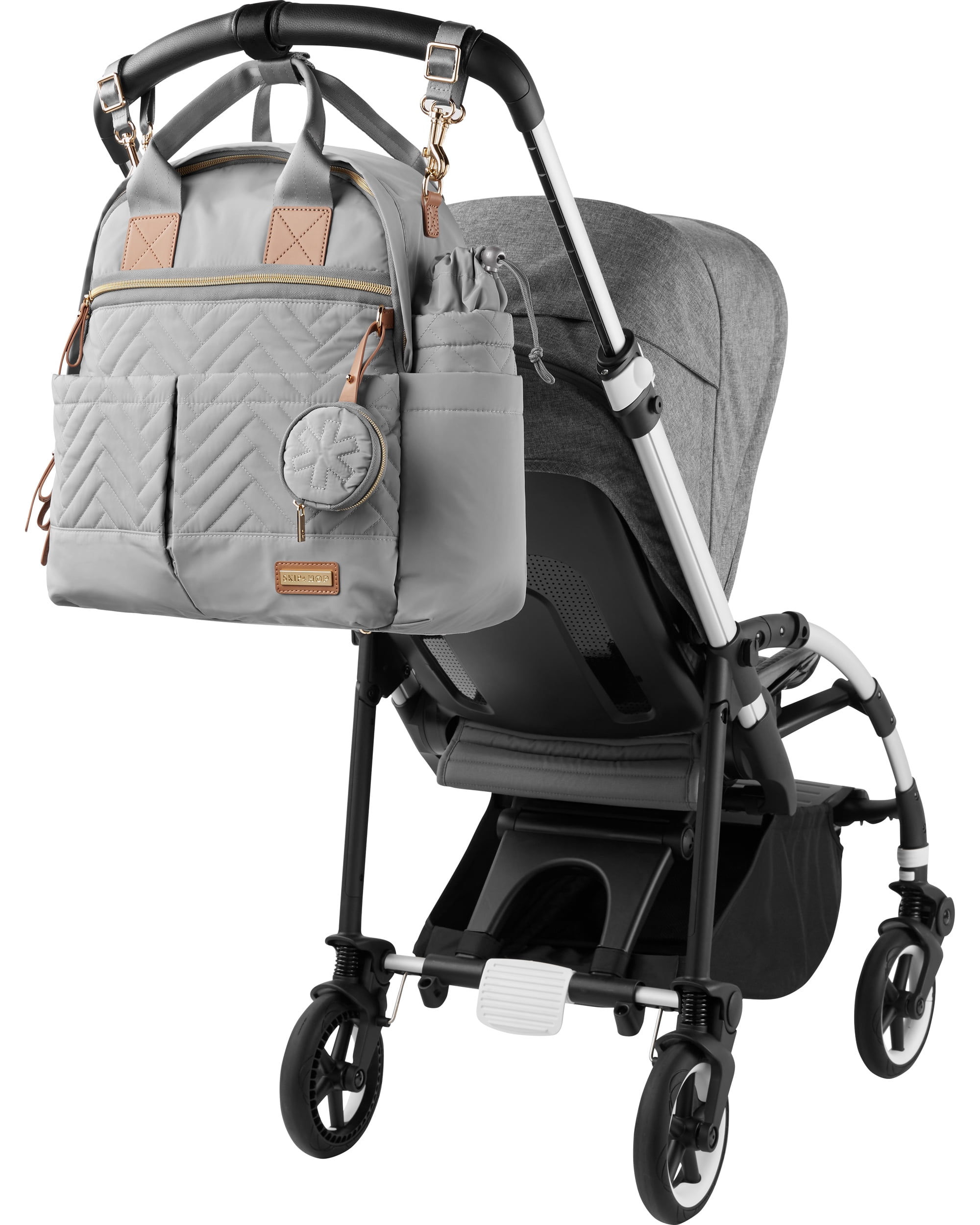 Skip Hop Suite Chic 6-in-1 Diaper Backpack Set with Accessories