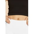 thumbnail image 3 of Urban Look Super Stretch Body Enhancing Workout Yoga Biker Shorts (Small/Medium, Short White), 3 of 3