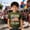 Army Green, variant on Big Boys T-shirt Short Sleeve Crew Neck Tee Tops 250th Independence Day Patriotic Cute Style Stretchy Blouses School Daily Wear Summer Fall Casual Tops,Blue,10-11 Years