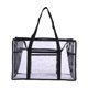 thumbnail image 2 of Bolso de Playa Transparente E Impermeable – Bolso Grande Tipo Gelatina con Cremallera, Bolsa de Piscina a Prueba de Arena para Mujer, Artículos Esenciales de Viaje para Vacaciones, Cruceros, Natación, 2 of 6