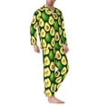 thumbnail image 2 of KLL Avocado Sleepwear Mens Flannel Pajamas,Long Cotton Pj Set, 2 of 7