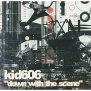 Personnel includes: Kid 606; Mike Patton (vocals, keyboards); Brad Laner (guitar); Kevin Martin (saxophone); Dave Locust (drums); Cex (samples). Recorded between 1998 and 2000. Everything about the Kid conspires to brand him America's resident breakbeat brat. Miguel Depedro is young, talented, and impishly ironic. He has the goods, friends in high places, and a lot of hype to live up to. The deck is loaded. You can't dismiss Kid606, but just how seriously should you take him? DOWN WITH THE SCENE, a set of new material and Kid606 classics, states the case for maximum respect. "GQ on the EQ," "Buffalo606," "My Kitten," and "Luke Vibertￃﾠ" are among the Kid's grooviest mishmashes of weird-beard glitchtronica, scrappy breaks, and lo-fi hip-hop. In his sloppier moments, Kid606 mirrors the Berlin/London Digital Hardcore mindset, delivering punk tantrums of brain-clouding breakbeat and wanton FX damage ("Juvenile Hall Rollcall," "Kidrush," the almost-tuneful "My Kitty"). Collaborations continue to bring out the best in Kid606. He electro-fies Kevin Martin's (Techno Animal) sax squawks, bringing "Ruin Itￃﾠ" to spastic life, and provides vocalist Mike Patton (Faith No More) with a cyber-R&B minefield--distant shades of Prince and "O Superman"--on the brilliant "Secrets 4 Sale." On "Dame Nature," Kid606 and guitarist Brad Laner (Medicine, Electric Company) wink at hardcore trance (Depedro formerly produced "indie gabber" tracks as Ariel).