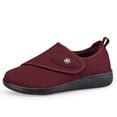thumbnail image 2 of Zapatos para Diabéticos Mujeres Ancho No Deslizan Pies Hinchados, 2 of 9