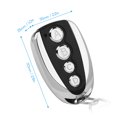 thumbnail image 2 of Mistaha Universal Garage Duplicator Remote Control Cloning Key Fob 4 Buttons Metal Remote Control Key Fob for Car Garage Door Gate Skylight, 2 of 6