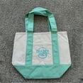 thumbnail image 5 of Trader Joes Pastel Mini Canvas Tote Bags 2025 Limited Edtion, 5 of 8