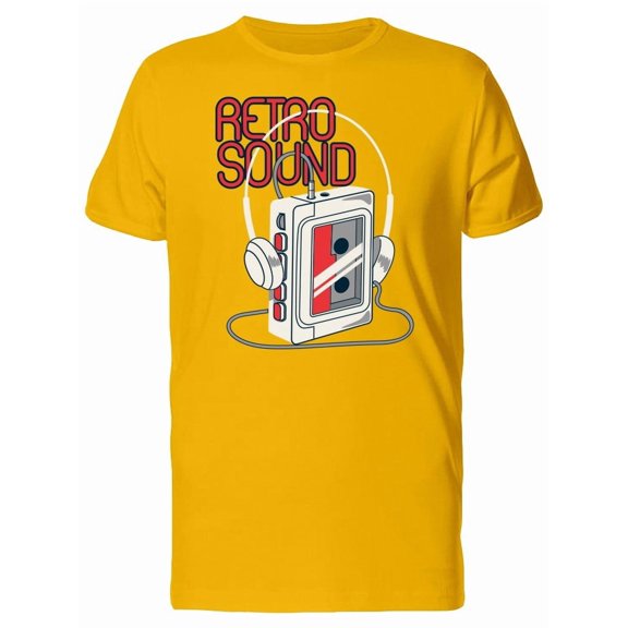 Retro Sound, Cool Music Cassette Tee Men's -Image by Shutterstock
