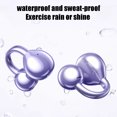 thumbnail image 4 of SPOORYYO Earclip Open Ear Bluetooth 5 4 Earphones Low Latency High Battery Double Mic Noise Reduction Comfortable Secure Fit for Travel Workout Calls Music, 4 of 6