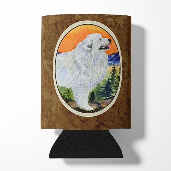 Caroline's Treasures SS8183CC Great Pyrenees Can or Bottle Hugger, Can Hugger, multicolor