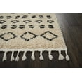 thumbnail image 4 of Nourison Moroccan Shag Boho Cream 7'10" x 10'6" Area Rug, (8' x 11'), 4 of 12